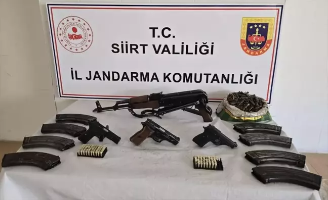 Siirt'te Silah Kaçakçılığı Operasyonu: 2 Zanlı Gözaltına Alındı