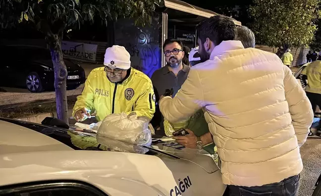 Adana'da Dron Destekli Trafik Denetimi