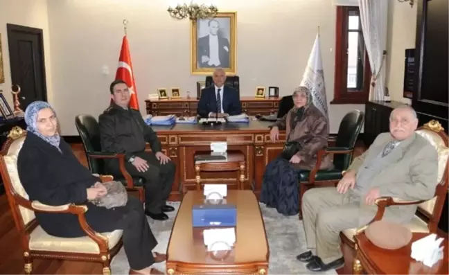 Kore Şehidinin Kızlarından Vali Yıldırım'a Ziyaret