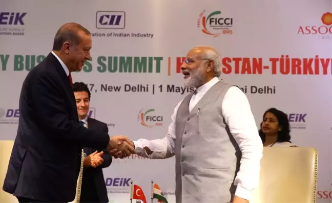 Cumhurbaşkanı Erdoğan Hindistan'da