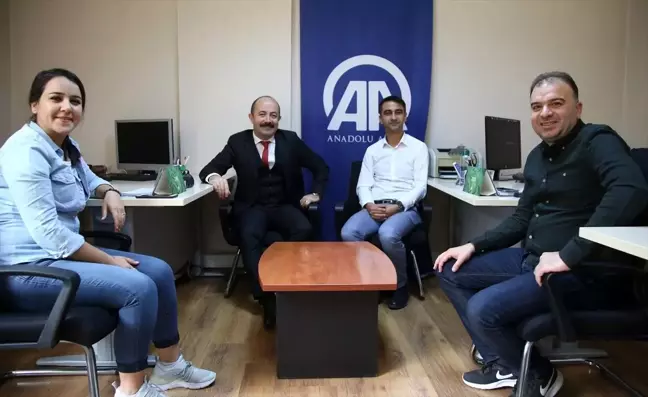 Altınözü Kaymakamı Uygur'dan AA'ya ziyaret