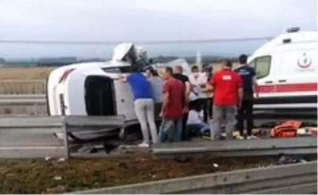 Son dakika haber... Samsun'da trafik kazası: 5 kişi ağır yaralı