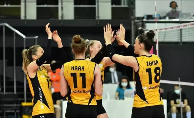 VakıfBank, final serisinde durumu 2-0'a getirdi