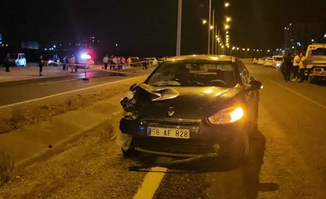 Siirt'te otomobille çarpışan motosikletin sürücüsü hayatını kaybetti