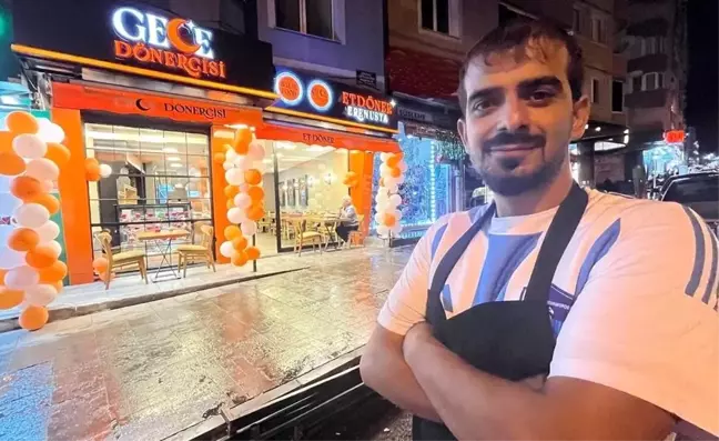 Erzurum'da Gece Döneri Konsepti ile Yeni Bir Restoran Açıldı