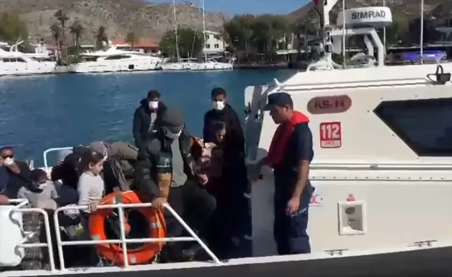 Marmaris'te 21 Düzensiz Göçmen Yakalandı