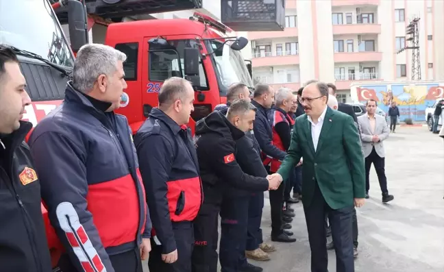 Tillo Belediyesi'ne Yeni İtfaiye Aracı Tanıtıldı