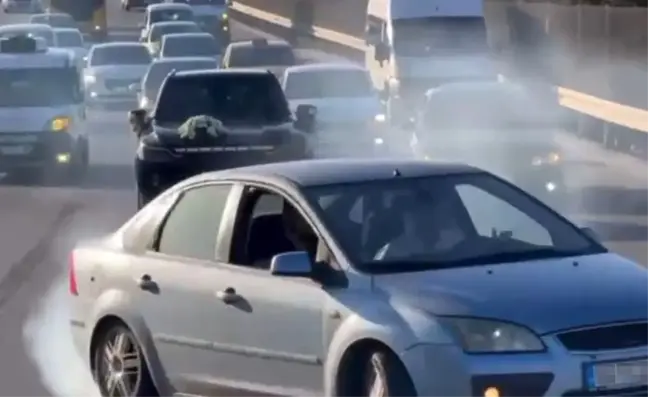Düğün Konvoyunda Drift Yapan Sürücüye 46 Bin TL Ceza