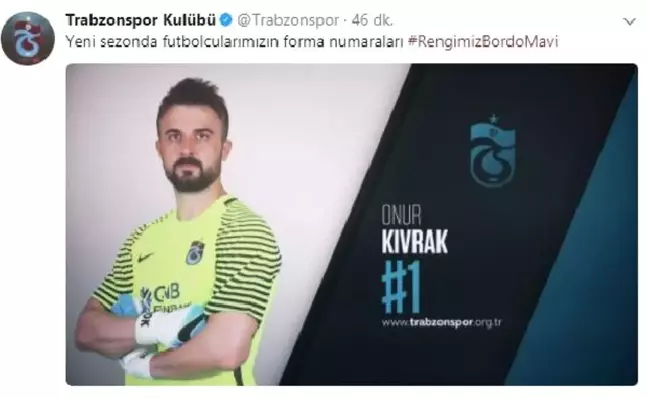 Trabzonspor'da Forma Numaraları Açıklandı