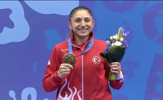 Serap Özçelik'ten gümüş, Merve Çoban'dan bronz madalya