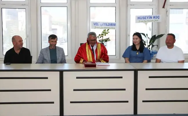 Yunak Belediye Başkanı Subhan Günaltay, ilk nikahını kıydı