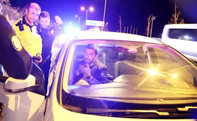 Aksaray'da Alkollü Sürücü Kovalamaca Sonrası Yakalandı