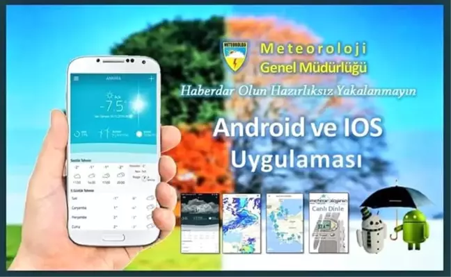 Meteorolojik Bilgiler Artık Cebinizde