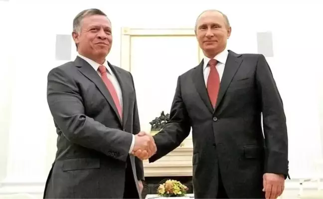 Putin, Ürdün Kralı ile Suriye'yi Konuştu