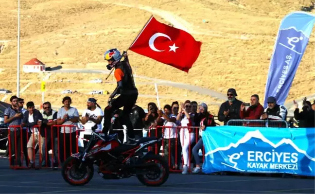 Motosiklet Severler Erciyes Moto Fest'te Buluştu
