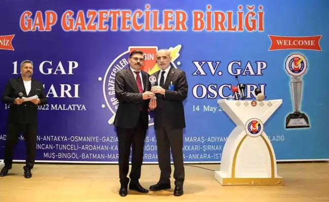 Son dakika haber | Dağdeviren'e yılın en başarılı emniyet müdürü ödülü
