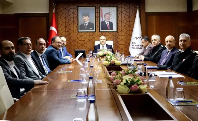 Nevşehir'de Seçim Güvenliği Toplantısı Düzenlendi