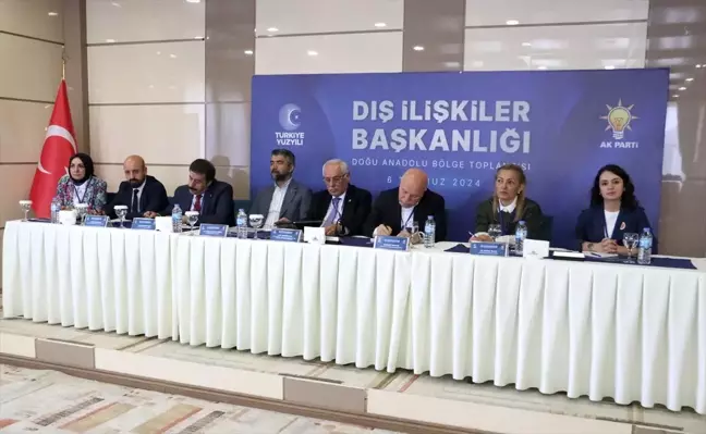 AK Parti Doğu Anadolu Bölge Toplantısı Erzurum'da Gerçekleştirildi