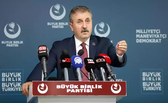 Mustafa Destici'den Sivas Kongresi'nin 105. Yıl Dönümü Kutlaması