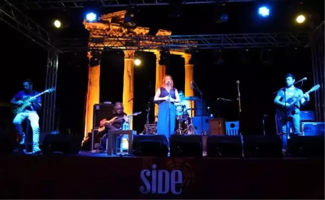Side'de tarih sanatla buluştu