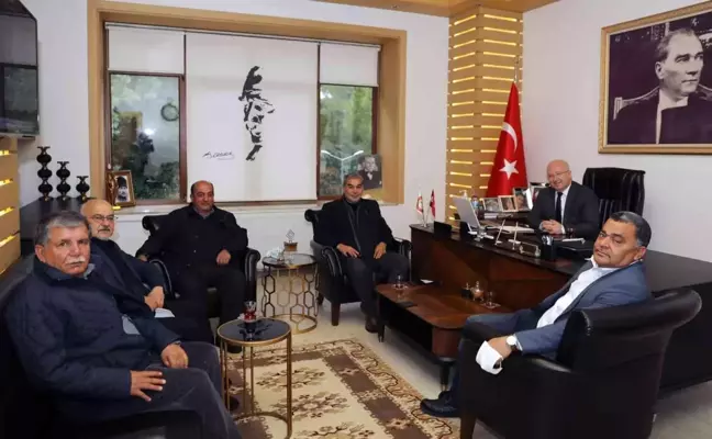Başkan Gümüş muhtarlarla 2021'i değerlendirdi