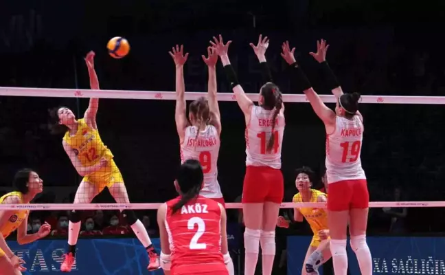FIVB Milletler Ligi: Türkiye: 1 Çin: 3