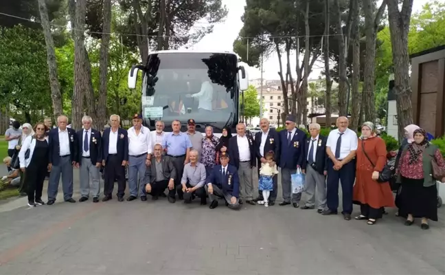 Ünye'de gaziler için anlamlı gezi