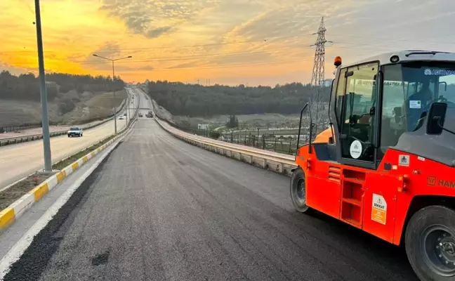 Adıyaman Belediyesi Karaali Köprüsünde Asfaltlama Çalışmalarına Devam Ediyor