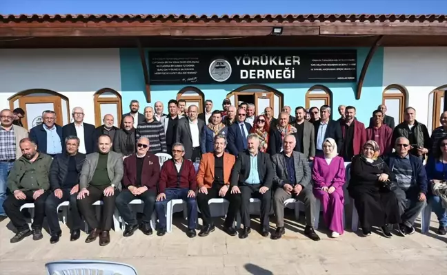 Hakan Tütüncü, Antalya Yörükler Derneği üyeleriyle buluştu