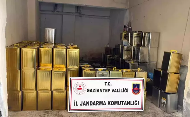 Gaziantep'te 1,5 milyon lira değerinde sahte zeytinyağı ele geçirildi