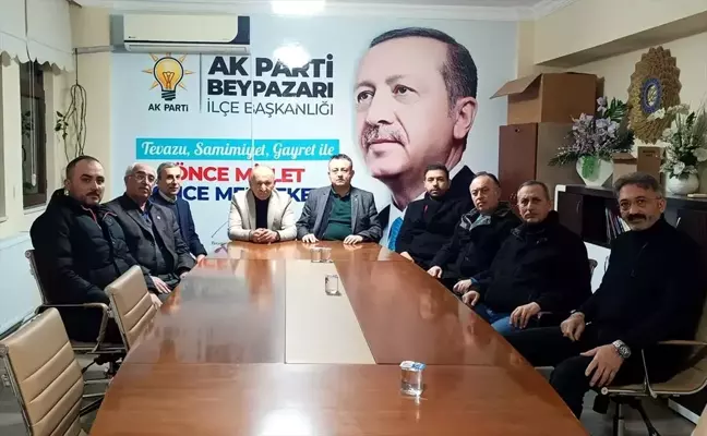 Beypazarı'nda AK Parti ve MHP İlçe Başkanları İşbirliği İçin Bir Araya Geldi