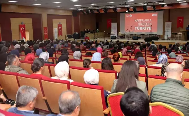 Adıyaman'da, 8 Mart Dünya Kadınlar Günü kutlandı