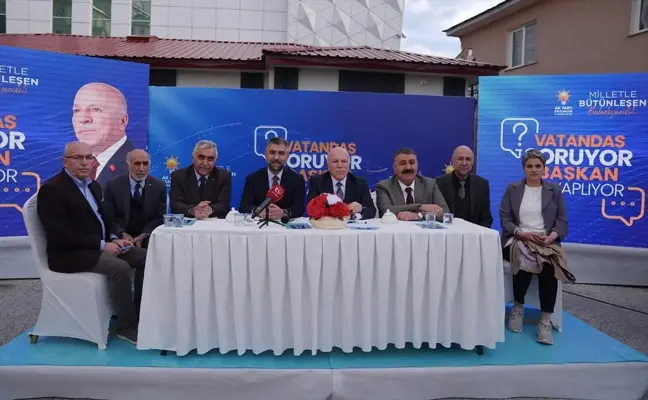 Başkan Sekmen, Palandöken'de Vatandaşlarla Bir Araya Geldi