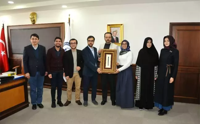 Öğrenci Toplulukları Temsilcileri Bircan'ı Makamında Ziyaret Etti