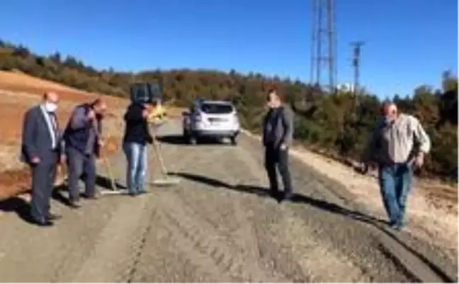 Osmaniye'de yol yapım çalışmaları sürüyor