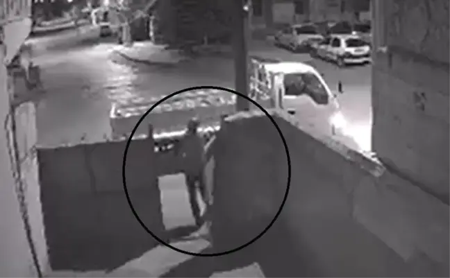 Kamyonetle geldiler, demir kapıyı çaldıktan sonra kaçtılar