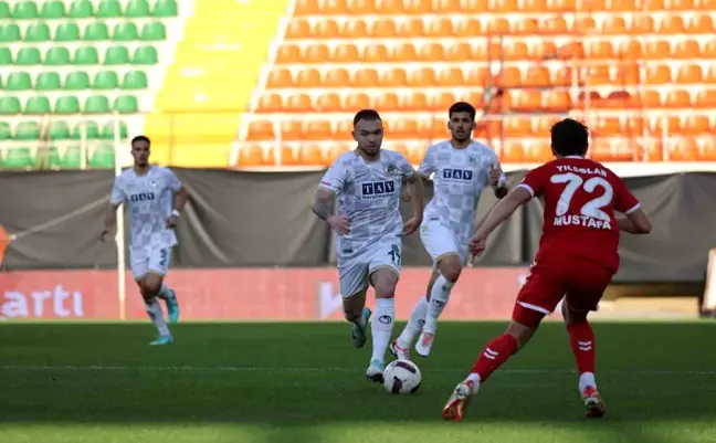 Corendon Alanyaspor, Samsunspor'a mağlup olarak kupaya veda etti