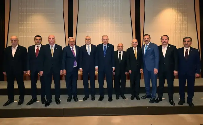 Cumhurbaşkanı Erdoğan, işçi ve işveren temsilcilerini kabul etti Açıklaması
