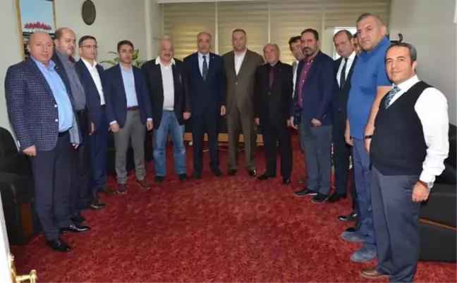 Etso Yönetiminden, Daib, Esob ve Etb'ye Tebrik Ziyareti