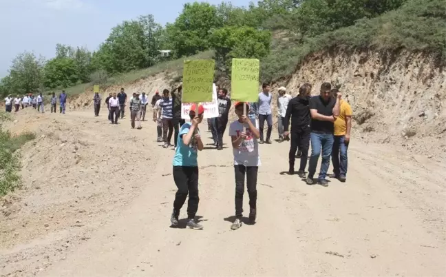 Köylülerden maden ocağı tepkisi