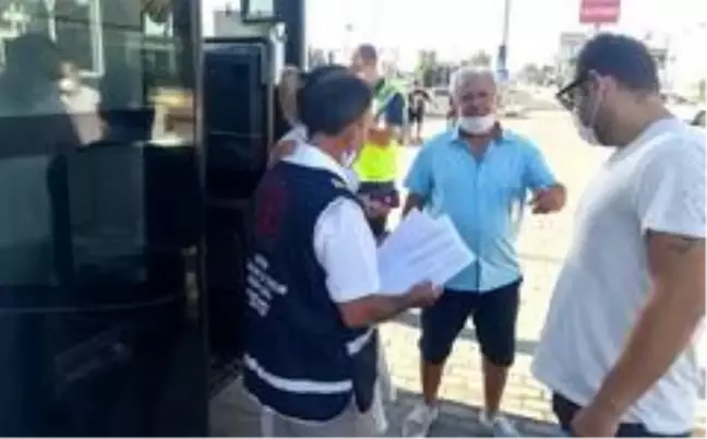 Aydın'da kaçak tur denetimi yapıldı