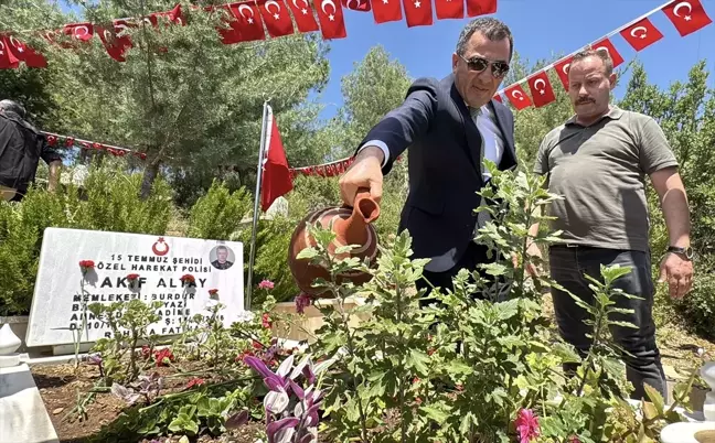 15 Temmuz'da şehit olan özel harekat polisi Akif Altay Burdur'da anıldı