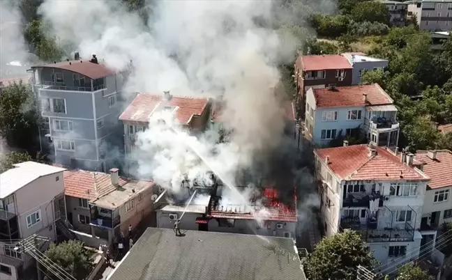 Bursa'da çıkan yangın itfaiye ekiplerince söndürüldü