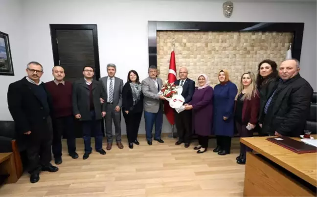 Kent Konseyi'nden Başkan Çoban'a Teşekkür Ziyareti