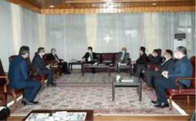 İspir heyetinden ilçe gelişimine yönelik önemli ziyaret