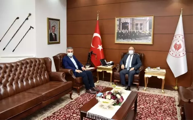 Vali Mustafa Tutulmaz'a Ziyaretler Sürüyor