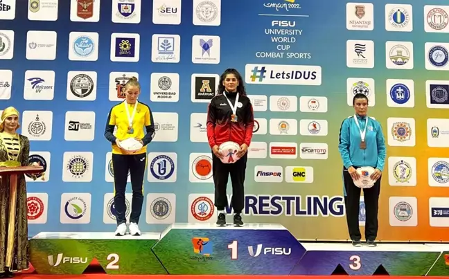 BARÜ öğrencisi Merve Pul, Dünya Üniversiteler Dövüş Sporları Kupası'nda bronz madalya aldı