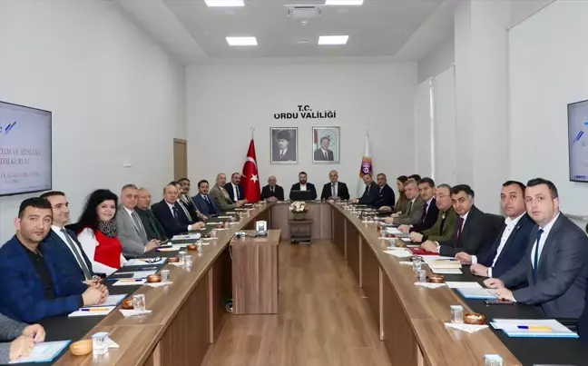 Ordu'da İl İstihdam ve Mesleki Eğitim Kurulu Toplantısı Gerçekleştirildi