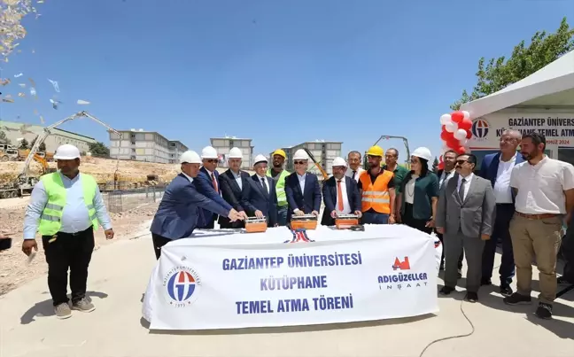 GAÜN Yeni Kütüphane Binasının Temeli Atıldı