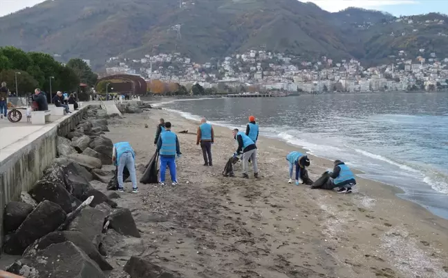 Ordu'da Denetimli Serbestlik Yükümlülerinden Çevre Temizliği Etkinliği